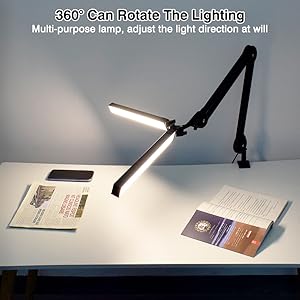 Double head LED lamps Design