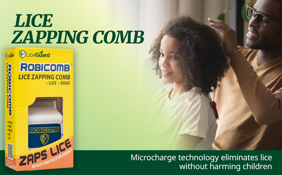 Lice Zapping Comb