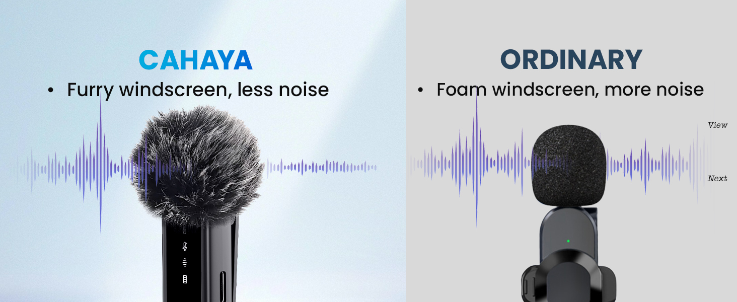 Hi-Fi Sound Wireless Mic