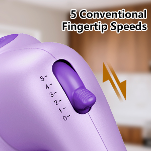 5 Conventional Fingertip Speeds