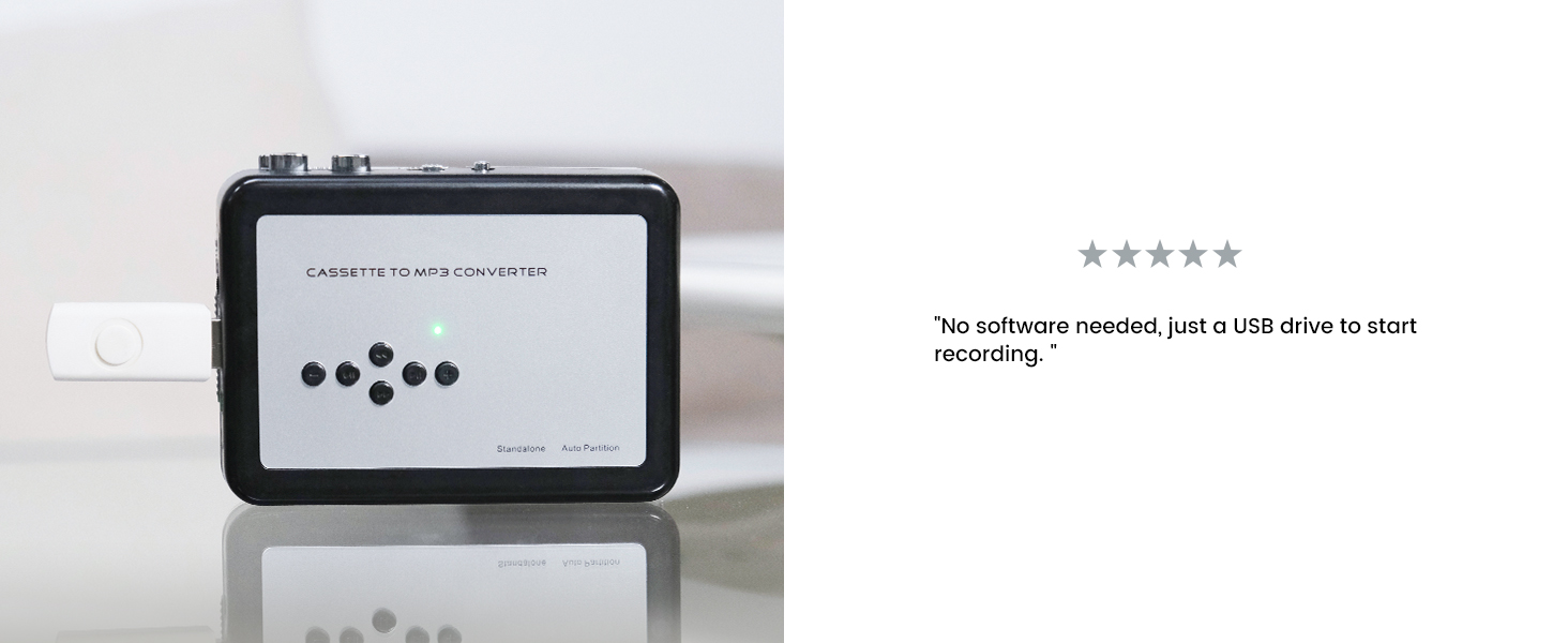 usb cassette converter cassette tape player to digital converter