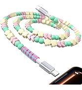 USB C Cable Beaded Cute 60W Fast Charger Cable for Samsung S26 Ultra S25 S24 A17,45W 30W USB-C to...