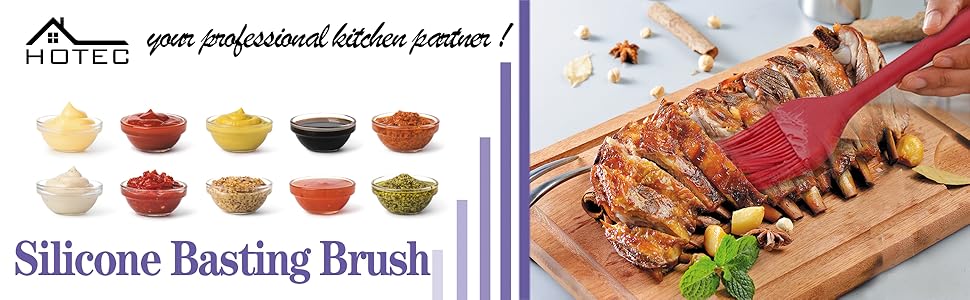 silicone basting brush