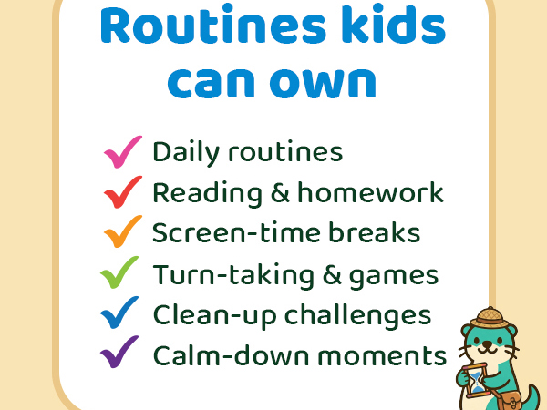 Routines kids can own