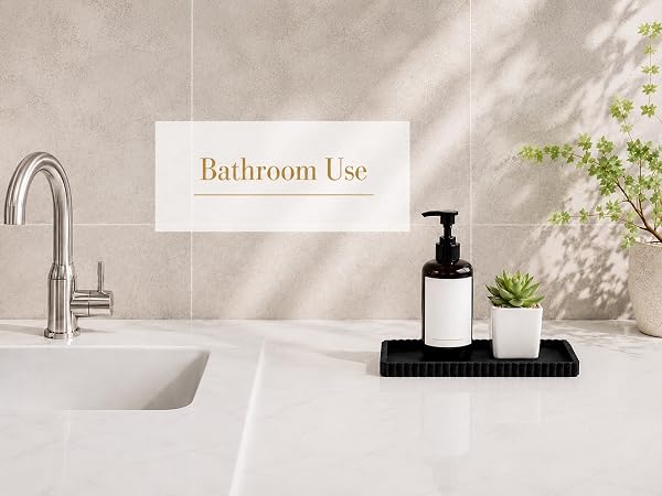 bathroom vanity tray