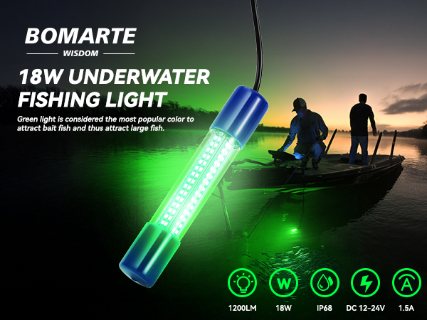 18W Underwater Fishing Light