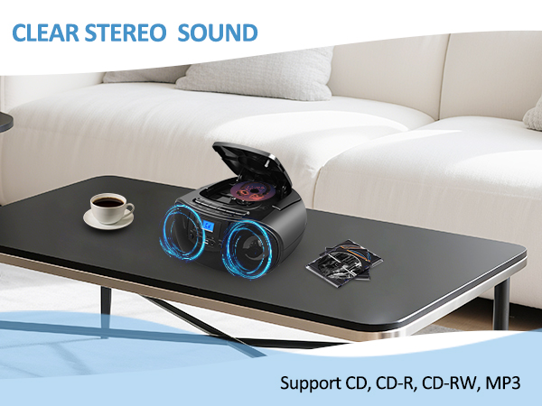 cd player boombox boom box portable