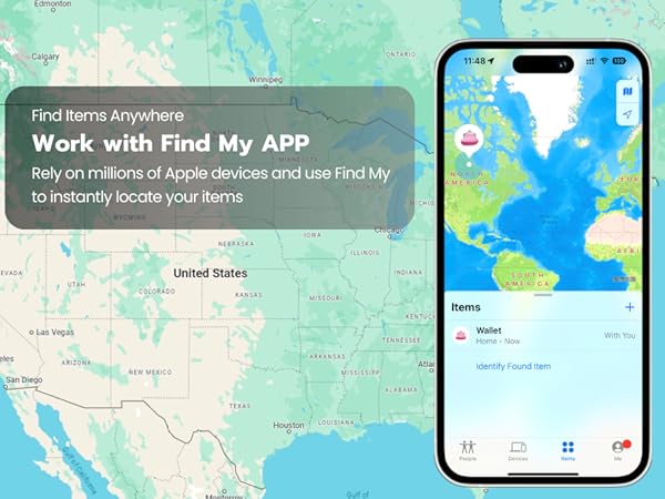 Works with Apple Find My
