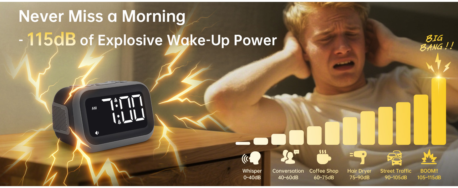 super extra loud alarm clock