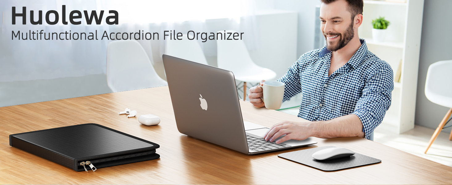 Multifunctional Fireproof Accordion File Organizer