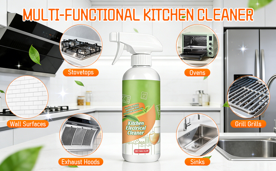 Kitchen Multi-purpose Foam Cleaner Spray