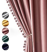 miulee velvet curtains