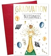 DISJOURNEY Graduation Card for Him Her - Funny High School College 2026 Graduation Gift - Promisi...
