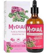MYDIAIL Geranium Essential Oil 118ml Geranium Oil Natural &amp; Premium Grade for DIY Skin Products, ...