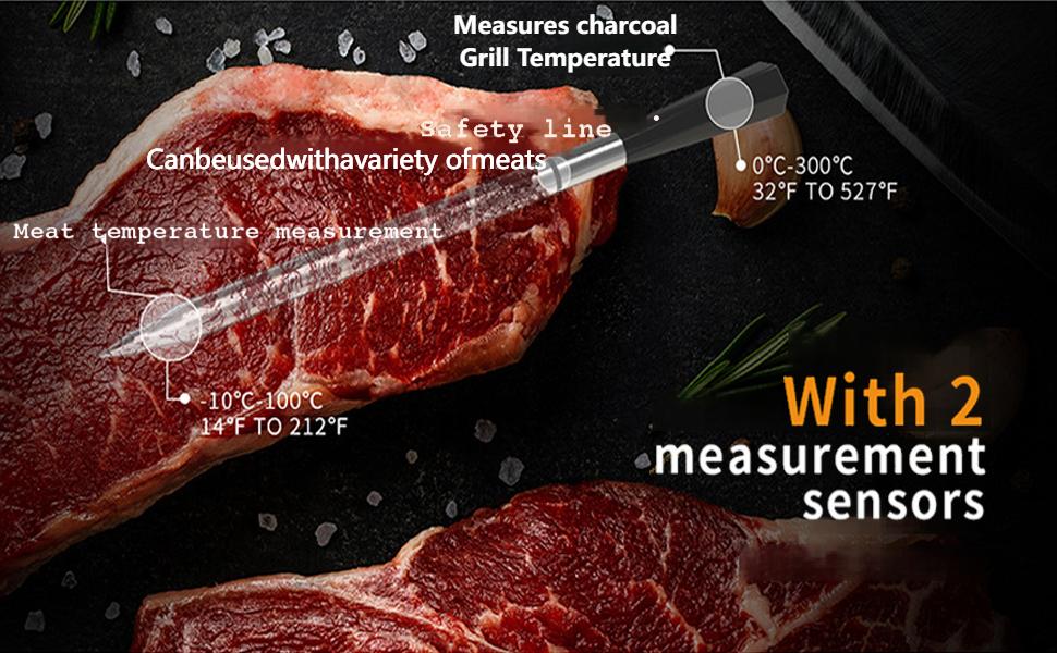 chef iq smart wireless meat thermometer