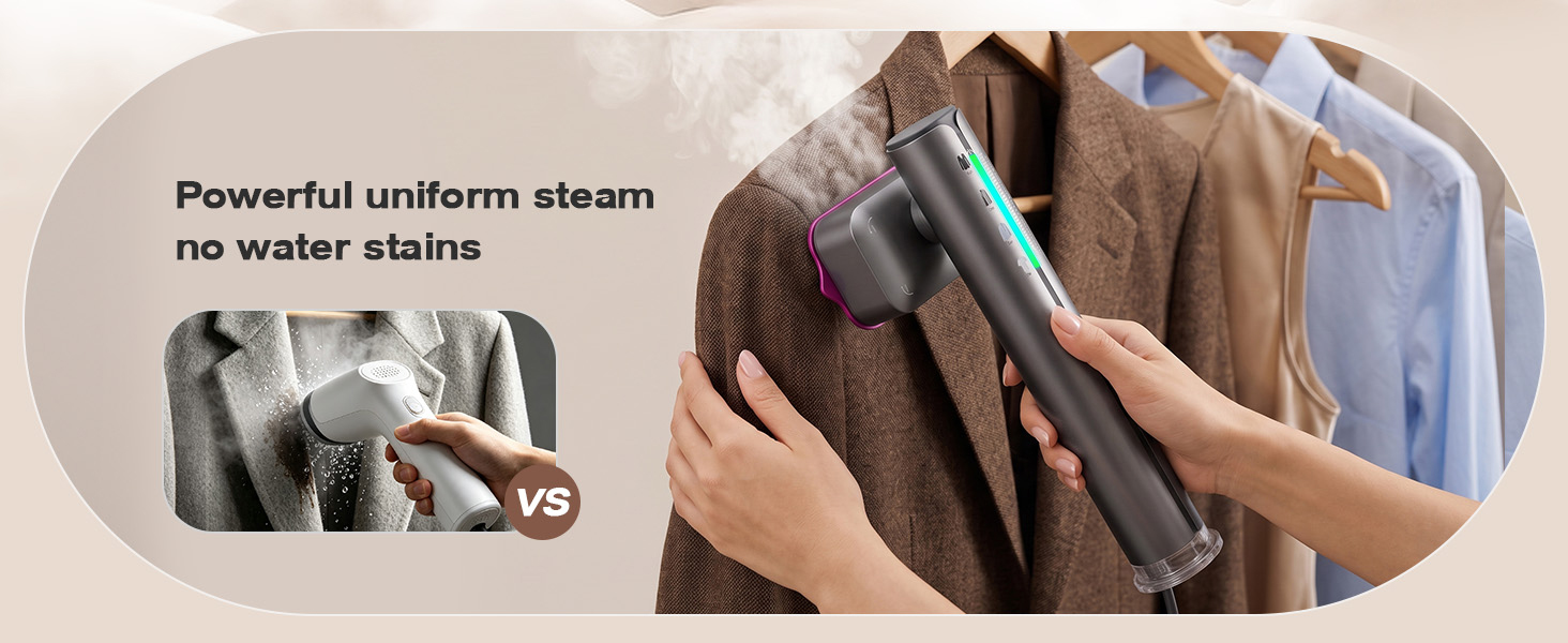 dual voltage travel steamer
