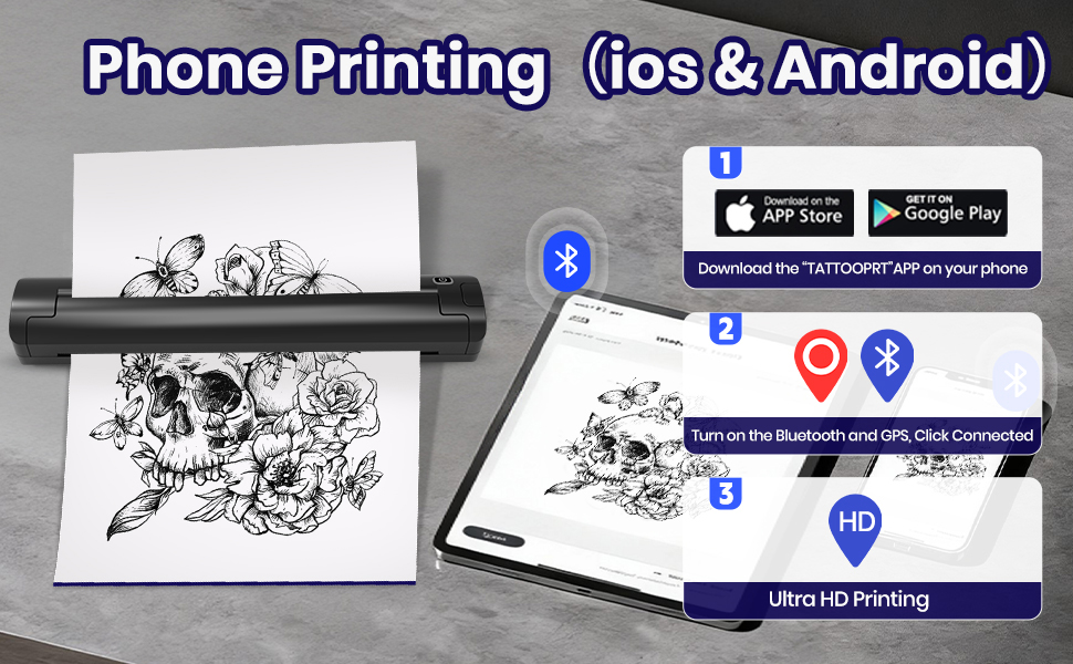 Tattoo Stencil Printer Machine