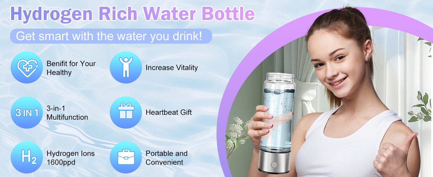Hydrogen Water Bottle