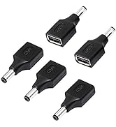SinLoon USB to DC Adapter USB 2.0 A Female to DC 5.5x2.1mm DC Male Connector Charge Barrel Jack P...