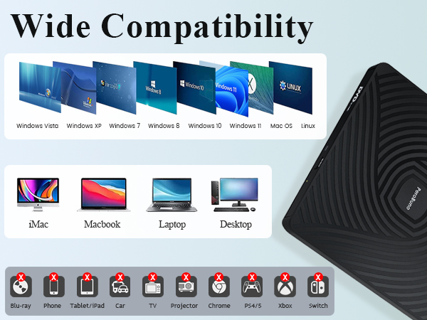 portable dvd player for laptop