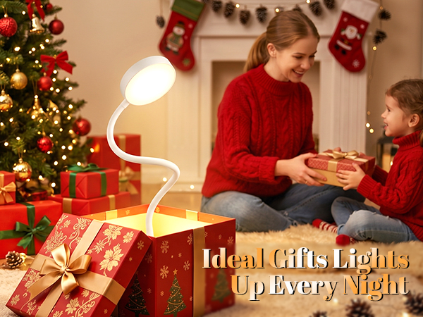 Clip on Lamp,10 RGB Colors+10 Brightness Clamp Light