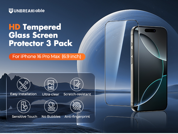 screen protector iPhone 16 pro max