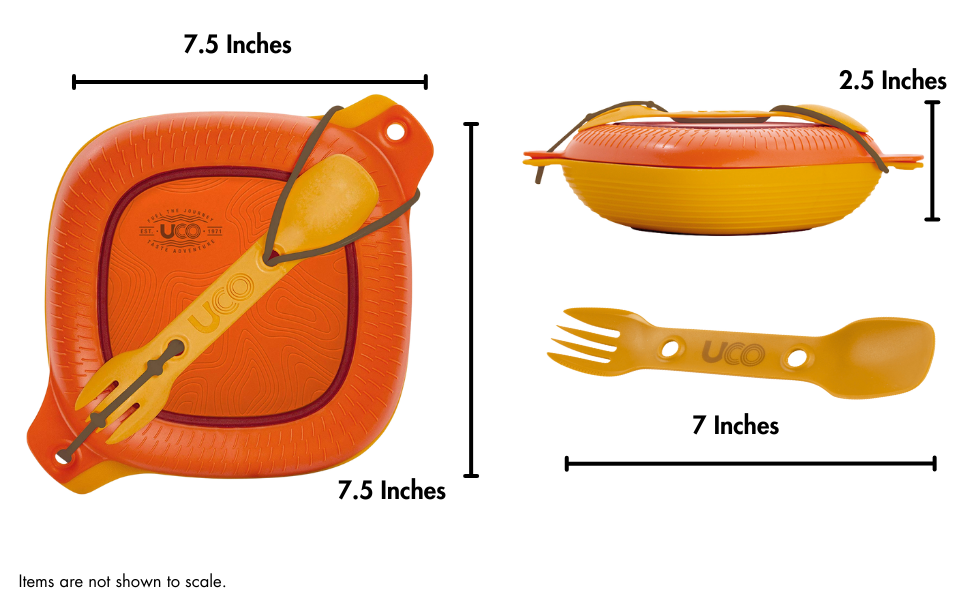 uco mess kit for campers 4 piece mess kit UCO GEAR