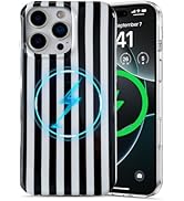 EYZUTAK Magnetic for iPhone 16 Pro Max Case Compatible with MagSafe, Fashion Cute Striped Phone C...
