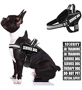 Dog Vest Harness and Patches Set, Animire in Training Service Dog Harness with 8 Dog Patches, Ref...