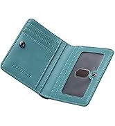 Alldaily Small RFID Wallet for Women Slim Compact Bifold Pocket Ladies Travel Mini Purse (Purist ...