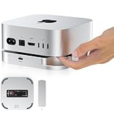 Mac Mini M4 Dock with 40Gbps M.2 NVMe SSD Enclosure, Tool-Free External Hard Drive Enclosure for ...