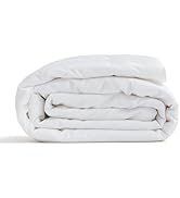 100% Wool Comforter Summer Lightweight Duvet Insert Noiseless Pure Cotton Shell Comforter Tempera...