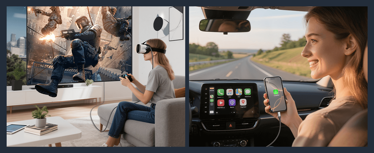 full-featured usb c cable