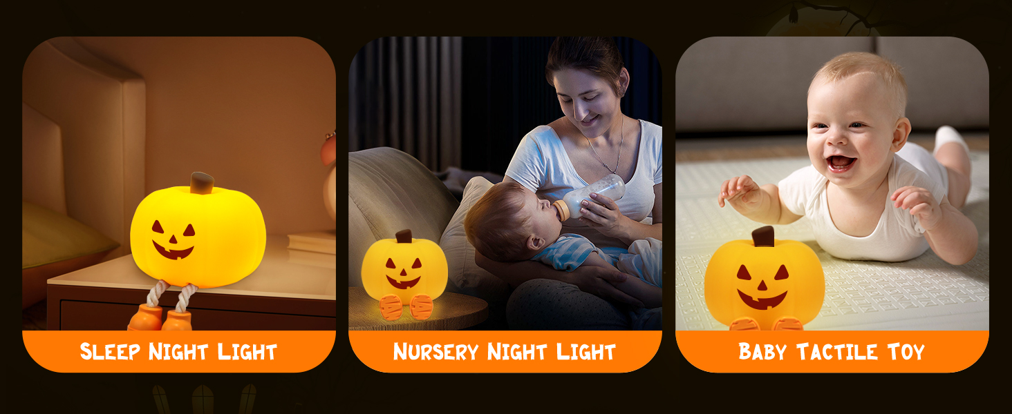 pumpkin night light
