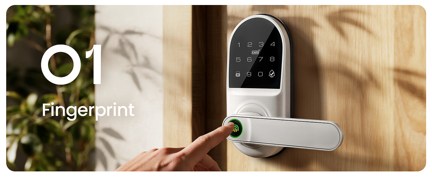 smart door lock fingerprint door lock