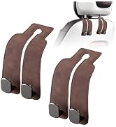 JinnEterri Car Purse Hook Purse Hook for Car Seats Headrest Car Seat Hooks,Heavy Duty Vehicle Org...