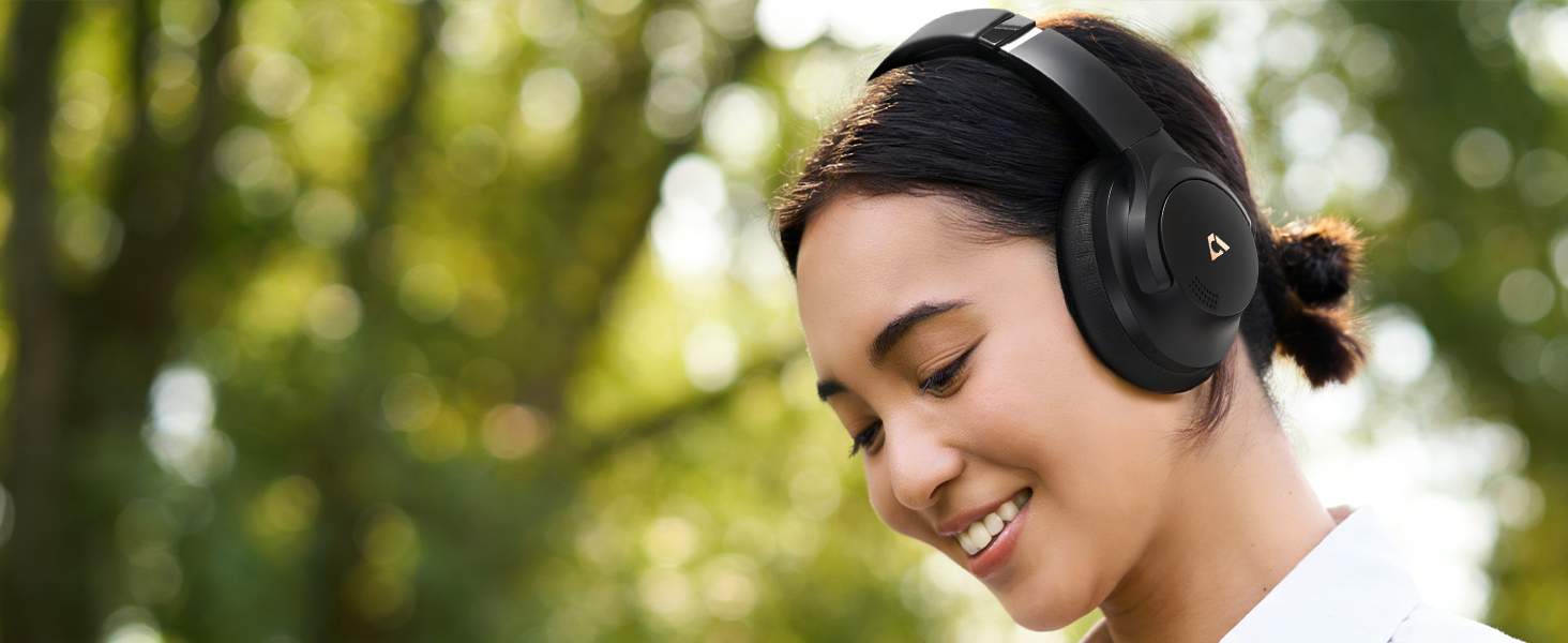 1Mii Y8+ Hybrid Noise Cancelling Headphones Bluetooth 6.0, Wireless LDAC Hi-Res Audio