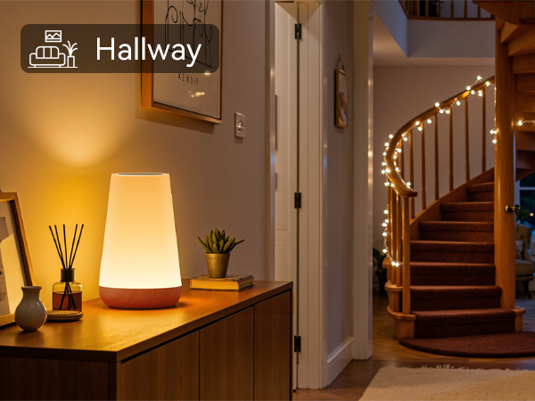 Touch Dimmable Night Lamp with 256 RGB Color Changing for Baby Adult, Breastfeeding, Sleep Aid