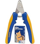 [PETHROOM] Cat Nail Clipper Trimmer for Indoor Cats with Circular Cut Hole (2mm) | Premium Sturdy...
