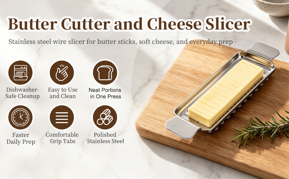Butter Cutter and Cheese Slicer