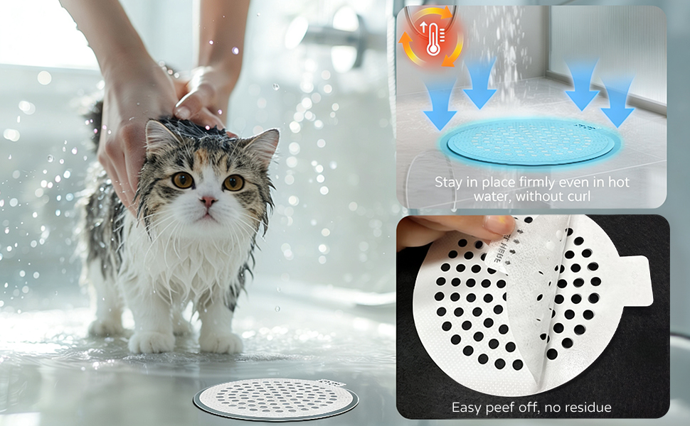 Disposable Shower Drain Hair Catcher