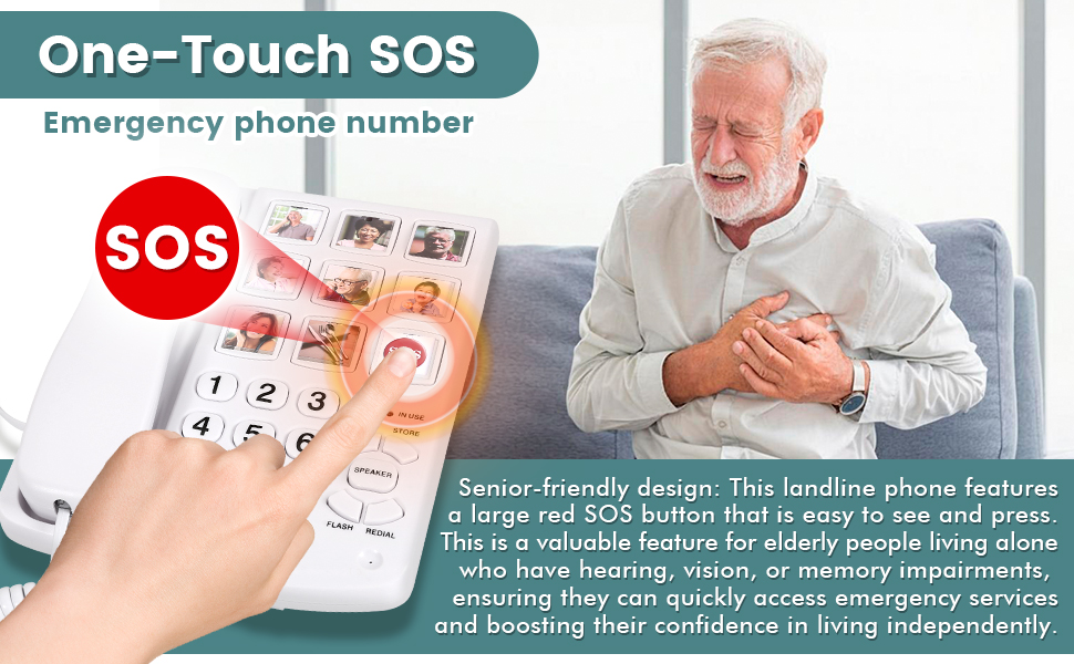 big button phone for seniors