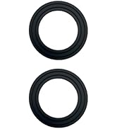 2-Pack WH11X34741 Washer Drain Pump Filter Gasket Seal Ring Compatible with GE Washer, Replace WH...