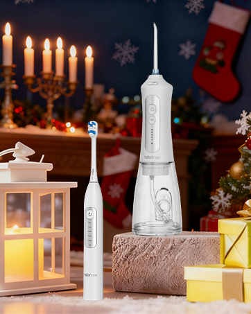 water flosser and toothbrush combo