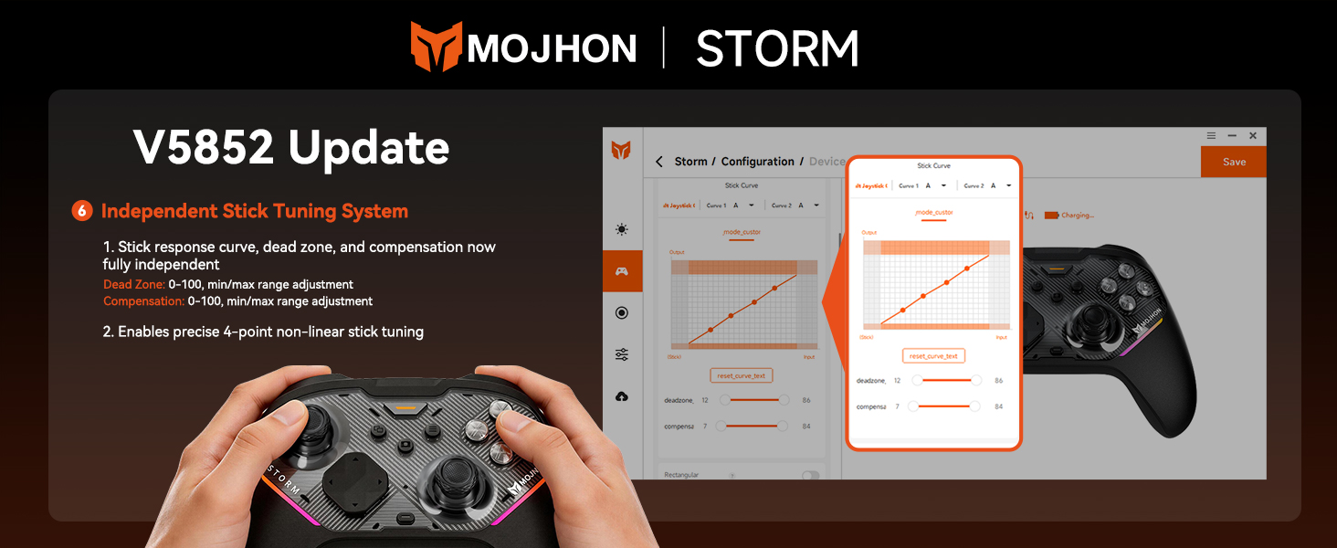 Independent Stick Tuning