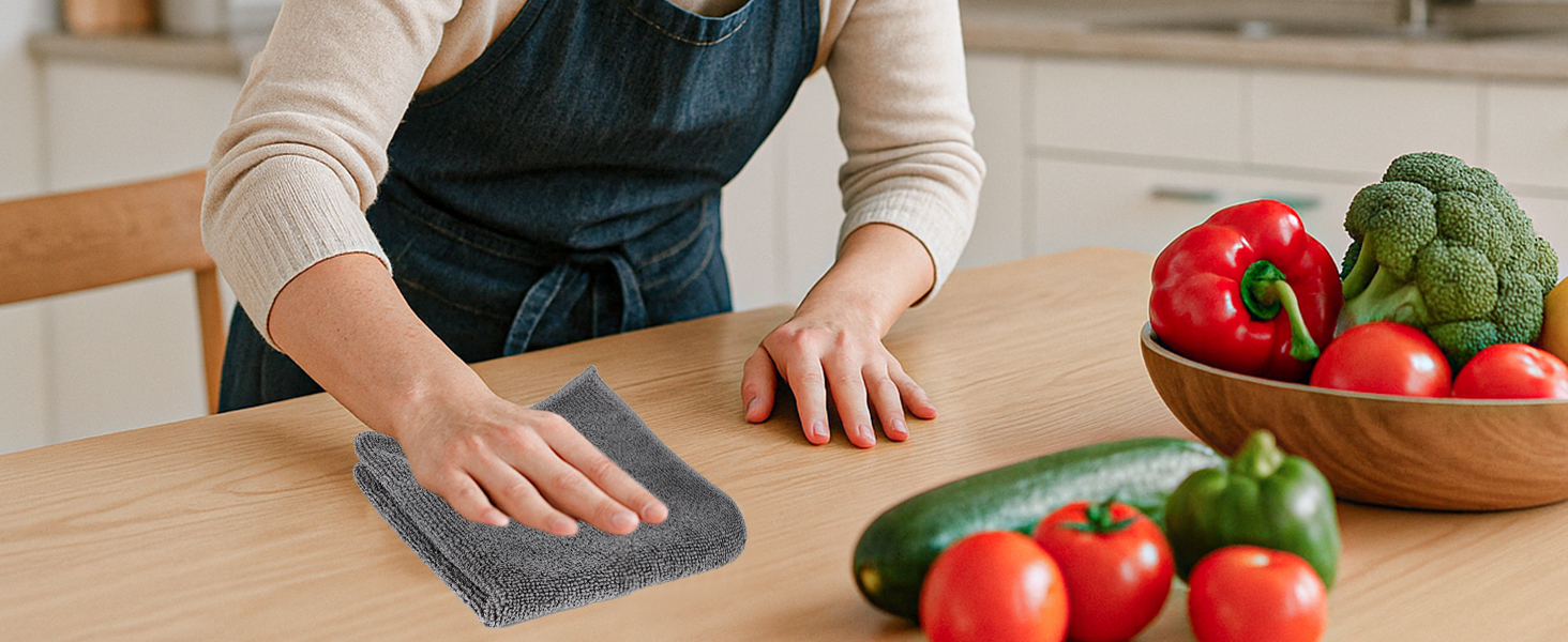 Microfiber Cleaning Cloths