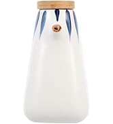 Angoily Ceramic Oil Vinegar Dispenser Japanese Soy Sauce Syrup Cruet Bottle Jar Vintage Liquid Co...