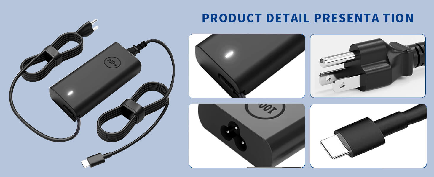 dell 100w laptop charger usb c