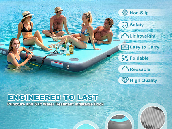 AWSUM Inflatable dock