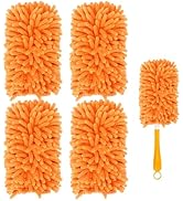 KEEPOW 4 Pieces Reusable Duster Refill, 360° Heavy Duty Duster Pads Refills, Compatible with Swif...